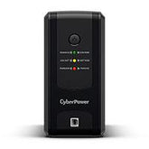 No Break Cyberpower (Ut1000Gu) 1000Va / 500W, Interactivo, Indicadores Led, 8 Nema 5-15R 4 Respaldo / 4 Supresión Y Regulación, Torre, Puerto Usb, Green Power, 2 Años En Equipo, 1 Año En Batería.